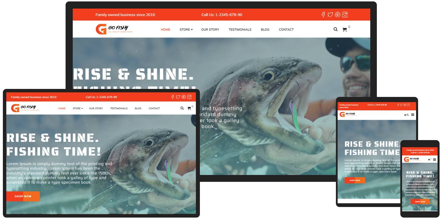 WordPress Theme Fishing