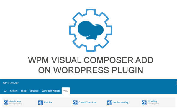 WPM Visual Composer Add On WordPress Plugin