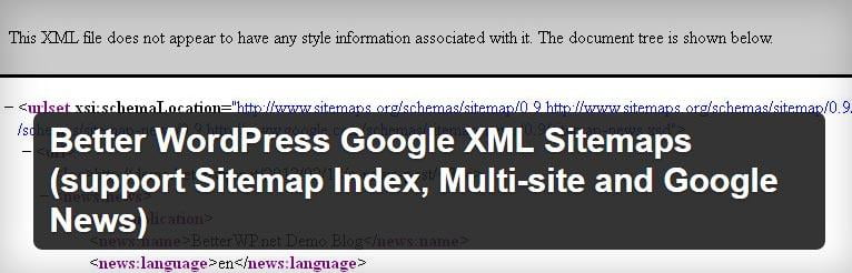 Better WordPress Google XML Sitemaps