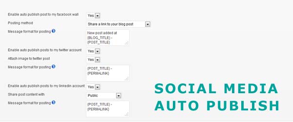 Social Media Auto Publish - Share Posts Automatically