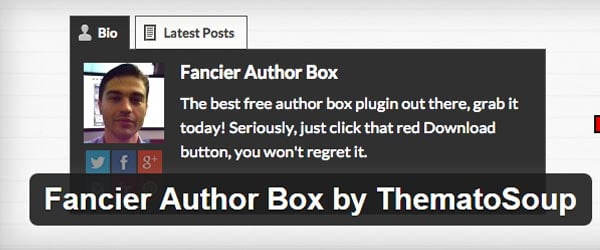 Fancier Author Box WordPress Plugin
