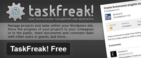 TaskFreak WordPress Plugin