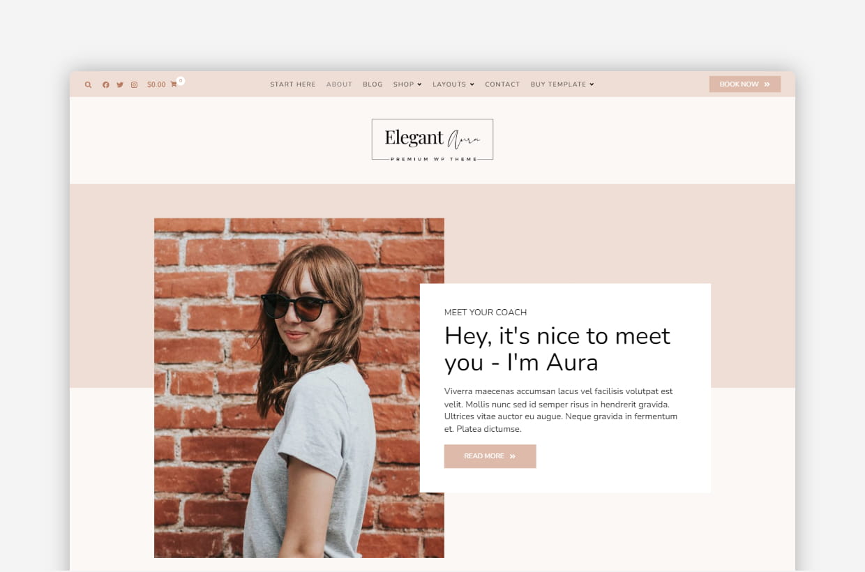 WordPress Theme Pixie Petal