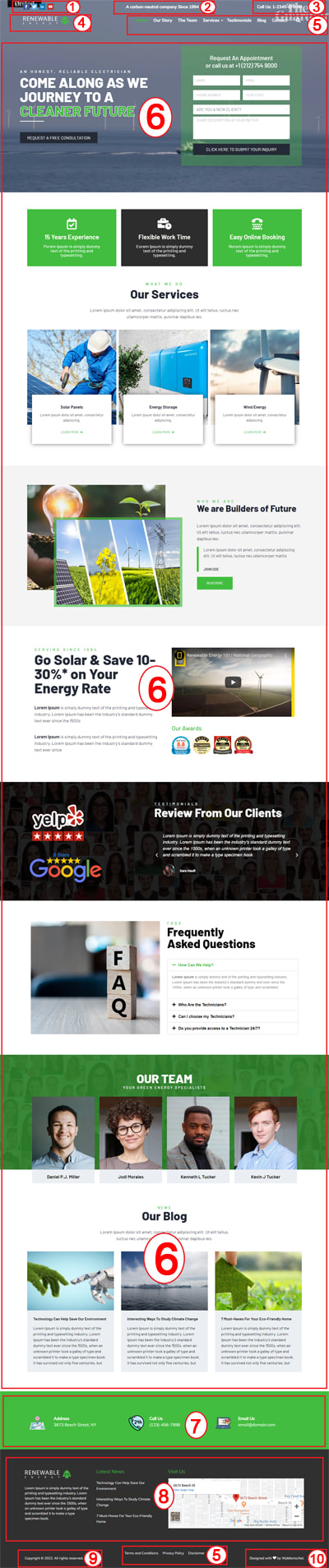 Renewable Energy WordPress Theme Documentation