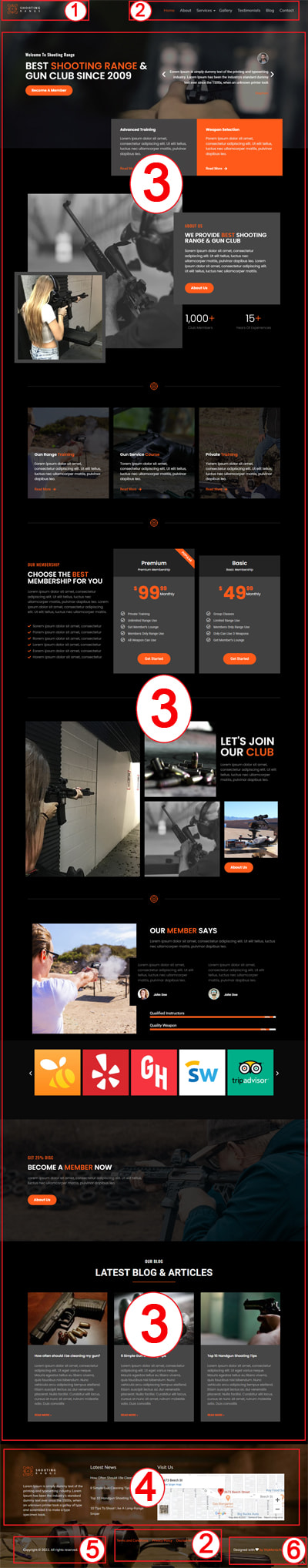 Shooting Range WordPress Theme Documentation