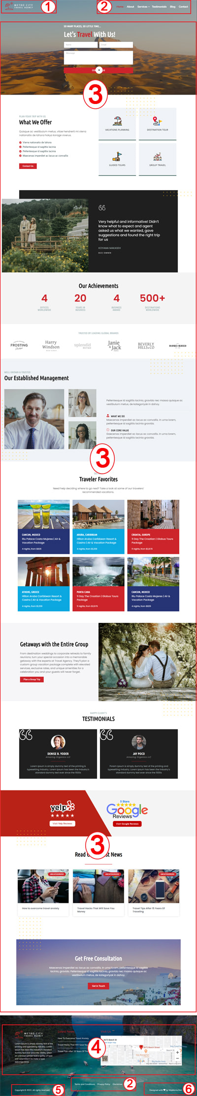 Best Travel Agency WordPress Theme Documentation