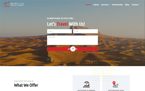 Best Travel Agency WordPress Theme