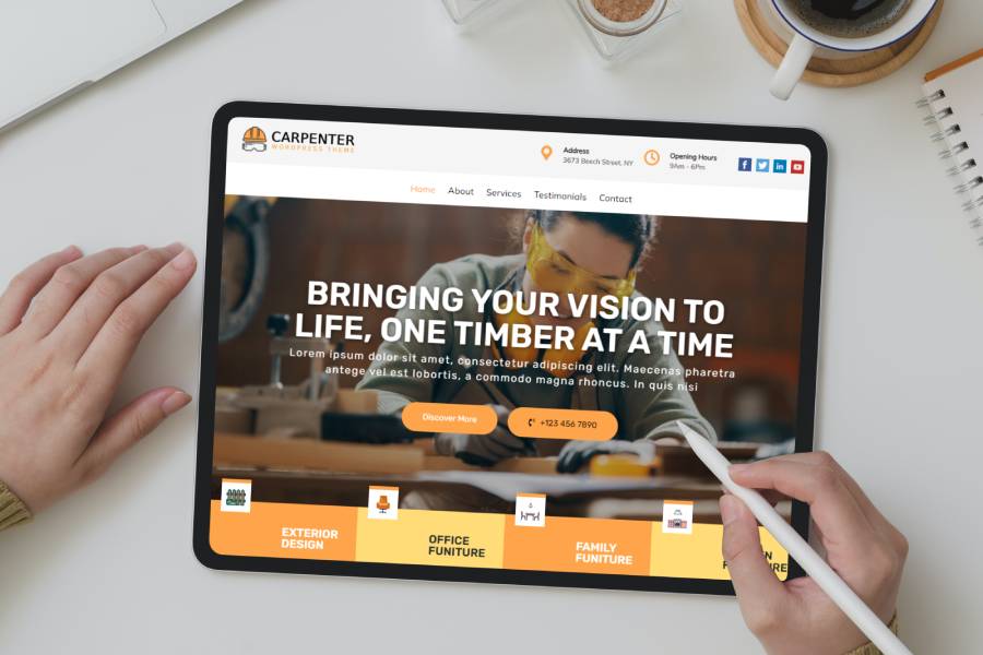 Carpenter WordPress Theme