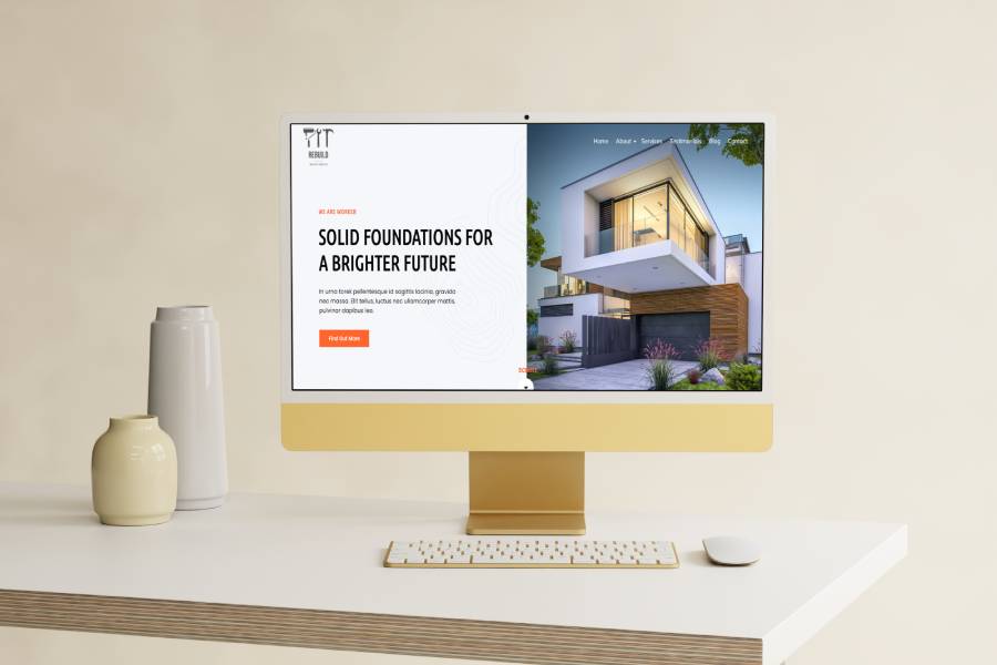 Rebuild Construction Renovation WordPress Theme